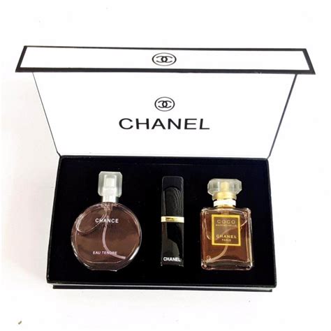 chanel parfume set